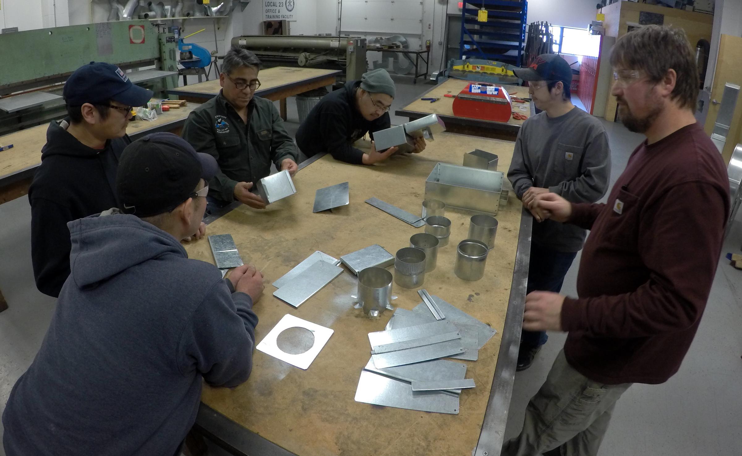 Sheet metal apprenticeship organized in rural Alaska - Alaska Public Radio Network