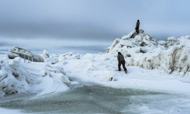 As the Arctic warms, a changing landscape on the Chukchi Sea - Alaska 