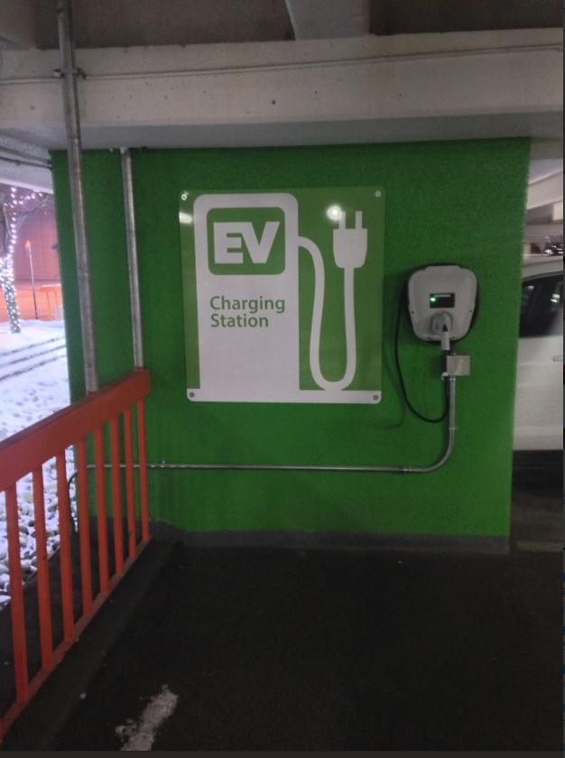 Public EV charging station debuts in Downtown Anchorage Alaska Public
