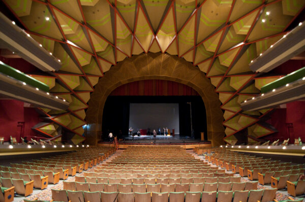 interior of theater